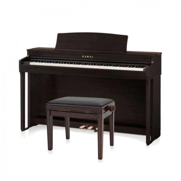 Piano electrico COLOR PALISANDRO C/BANQUETA FIJA KAWAI KDP110R